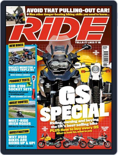 RiDE United Kingdom October 13th, 2021 Digital Back Issue Cover