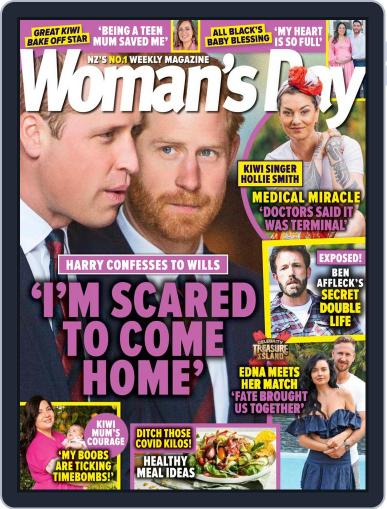 Woman's Day Magazine NZ October 28th, 2021 Digital Back Issue Cover