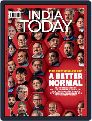 India Today October 25th, 2021 Digital Back Issue Cover