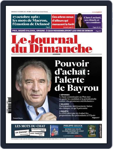 Le Journal du dimanche October 17th, 2021 Digital Back Issue Cover