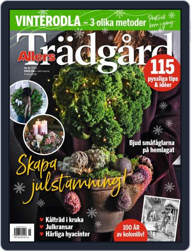Allers Trädgård November 1st, 2021 Digital Back Issue Cover