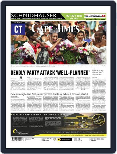 Cape Times October 18th, 2021 Digital Back Issue Cover