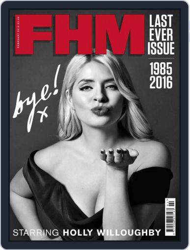 FHM UK January 7th, 2016 Digital Back Issue Cover
