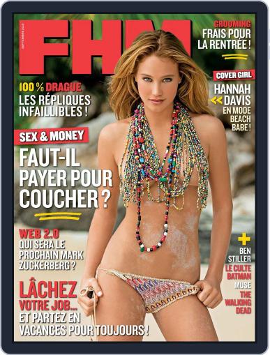 FHM France (Digital) September 4th, 2012 Issue Cover