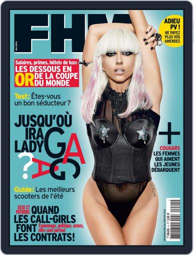 FHM France May 20th, 2010 Digital Back Issue Cover