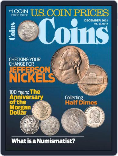 Coins December 1st, 2021 Digital Back Issue Cover