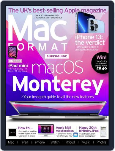 MacFormat November 1st, 2021 Digital Back Issue Cover