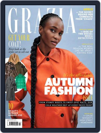 Grazia October 25th, 2021 Digital Back Issue Cover