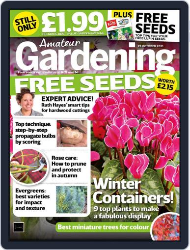 Amateur Gardening October 23rd, 2021 Digital Back Issue Cover
