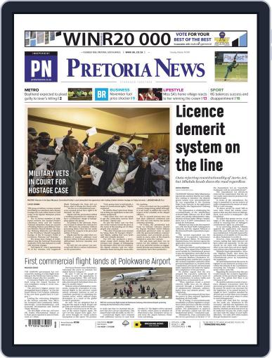 Pretoria News October 19th, 2021 Digital Back Issue Cover