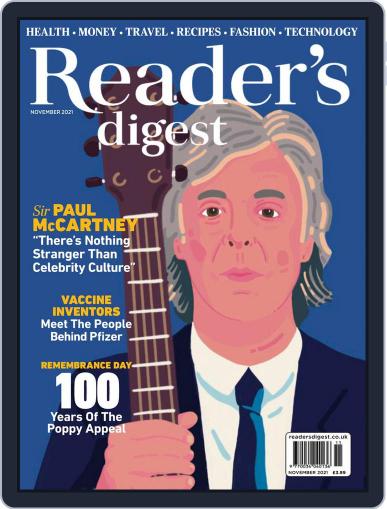 Reader's Digest UK November 1st, 2021 Digital Back Issue Cover