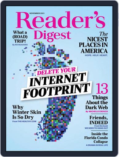 Reader's Digest November 1st, 2021 Digital Back Issue Cover
