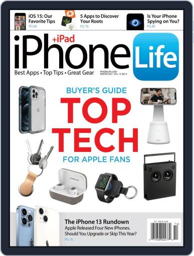 Iphone Life October 16th, 2021 Digital Back Issue Cover
