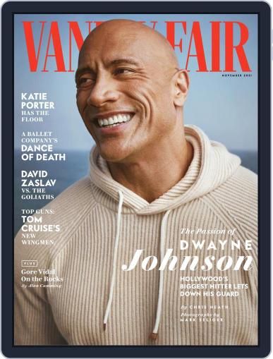Vanity Fair November 1st, 2021 Digital Back Issue Cover
