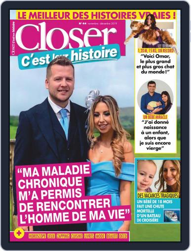 Closer C'est leur histoire (Digital) November 1st, 2019 Issue Cover