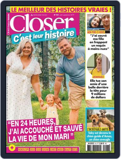 Closer C'est leur histoire August 1st, 2019 Digital Back Issue Cover