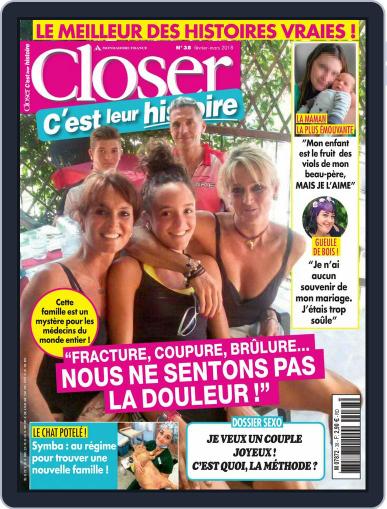 Closer C'est leur histoire February 1st, 2018 Digital Back Issue Cover