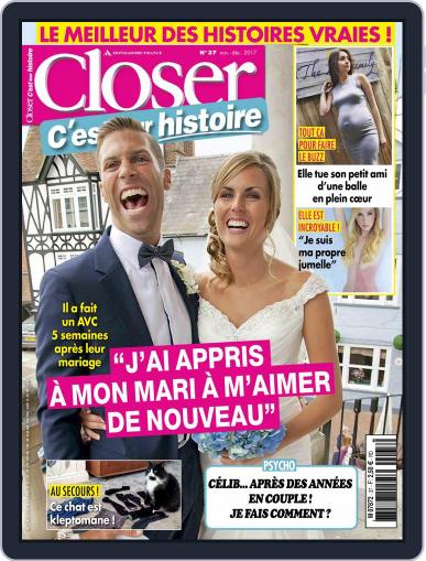 Closer C'est leur histoire November 1st, 2017 Digital Back Issue Cover