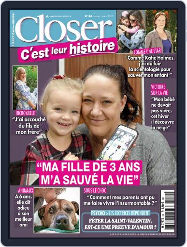 Closer C'est leur histoire (Digital) February 1st, 2017 Issue Cover