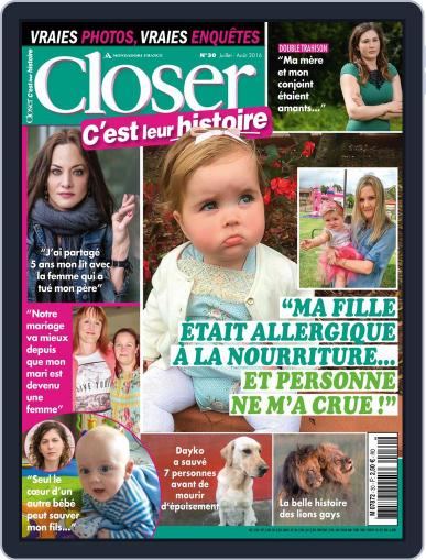 Closer C'est leur histoire July 8th, 2016 Digital Back Issue Cover