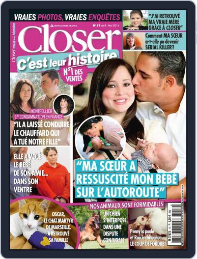 Closer C'est leur histoire April 3rd, 2014 Digital Back Issue Cover