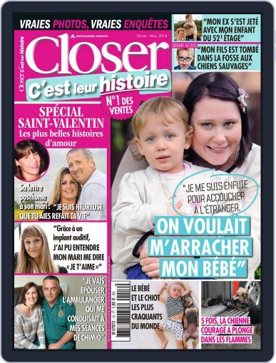 Closer C'est leur histoire February 6th, 2014 Digital Back Issue Cover