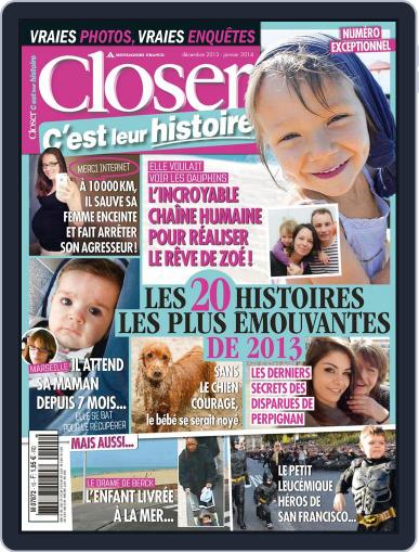 Closer C'est leur histoire December 19th, 2013 Digital Back Issue Cover
