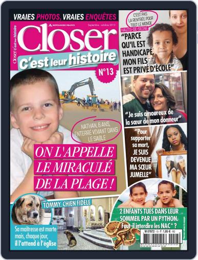 Closer C'est leur histoire August 30th, 2013 Digital Back Issue Cover