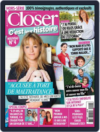 Closer C'est leur histoire (Digital) August 24th, 2012 Issue Cover