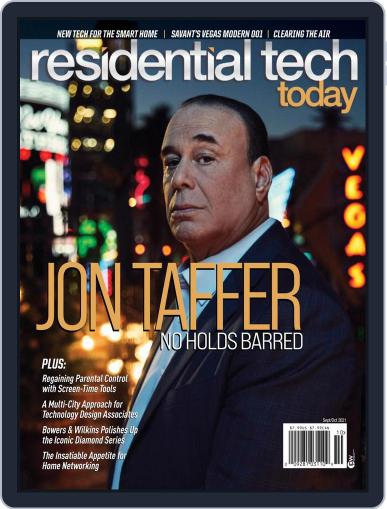 Residential Tech Today September 1st, 2021 Digital Back Issue Cover
