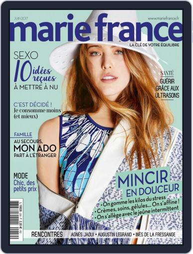 Marie France June 1st, 2017 Digital Back Issue Cover