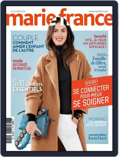 Marie France December 1st, 2016 Digital Back Issue Cover