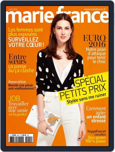 Marie France May 3rd, 2016 Digital Back Issue Cover