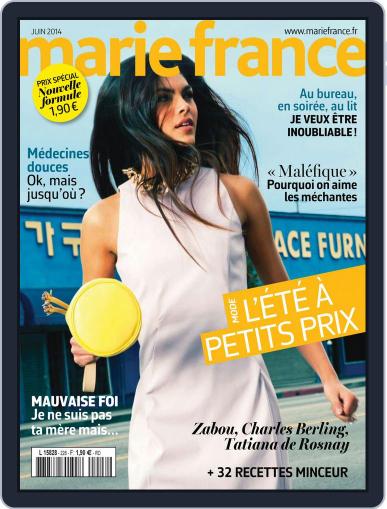 Marie France May 6th, 2014 Digital Back Issue Cover