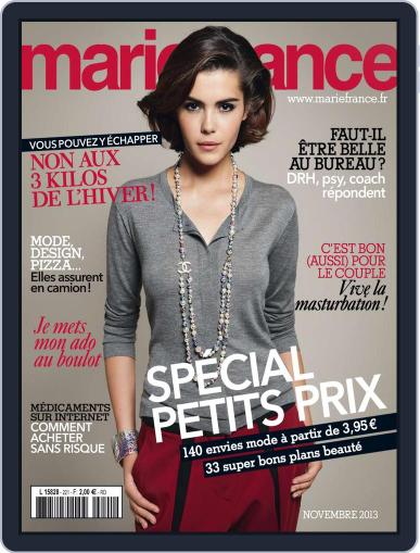 Marie France October 4th, 2013 Digital Back Issue Cover