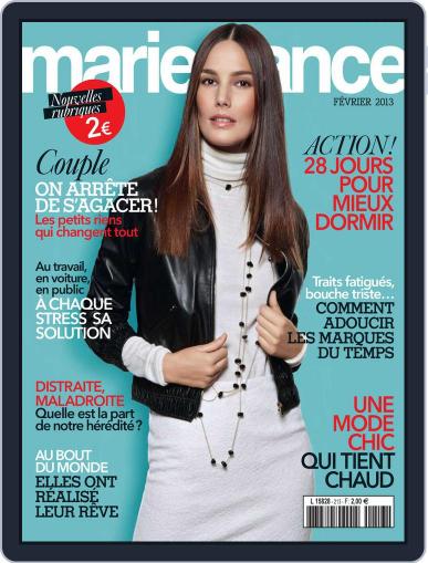 Marie France January 4th, 2013 Digital Back Issue Cover