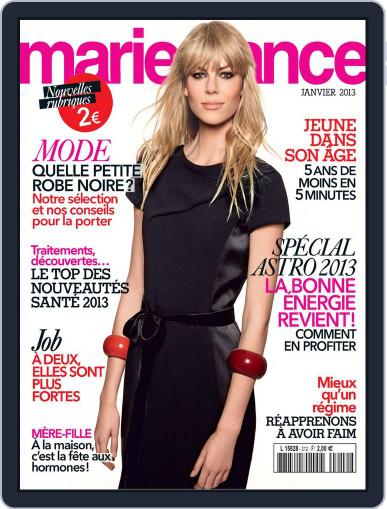 Marie France December 5th, 2012 Digital Back Issue Cover