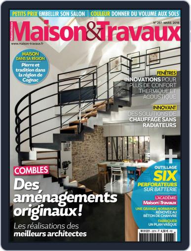 Maison & Travaux March 1st, 2018 Digital Back Issue Cover