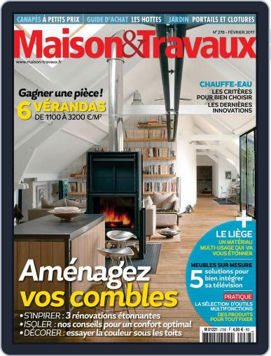 Maison & Travaux February 1st, 2017 Digital Back Issue Cover