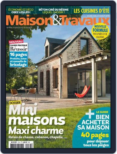 Maison & Travaux July 1st, 2016 Digital Back Issue Cover