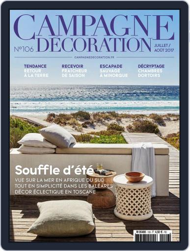 Campagne Décoration (Digital) July 1st, 2017 Issue Cover