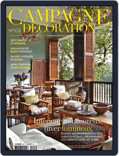 Campagne Décoration (Digital) January 1st, 2017 Issue Cover