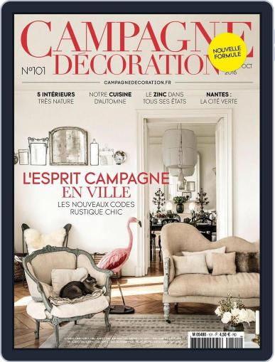 Campagne Décoration (Digital) August 31st, 2016 Issue Cover
