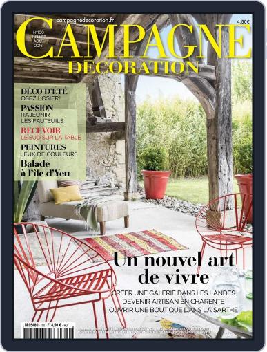 Campagne Décoration (Digital) June 25th, 2016 Issue Cover