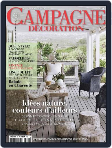 Campagne Décoration December 31st, 2015 Digital Back Issue Cover