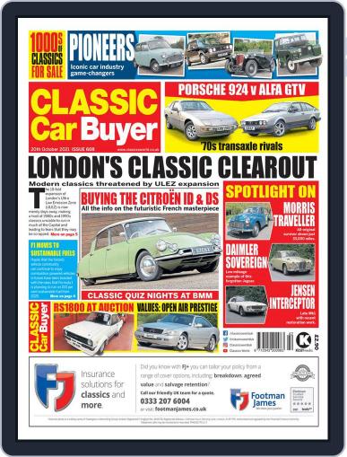 Classic Car Buyer October 20th, 2021 Digital Back Issue Cover