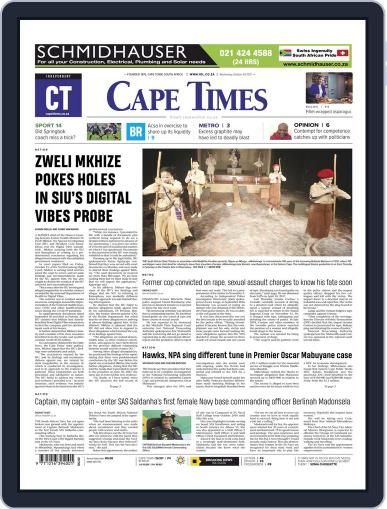 Cape Times October 20th, 2021 Digital Back Issue Cover