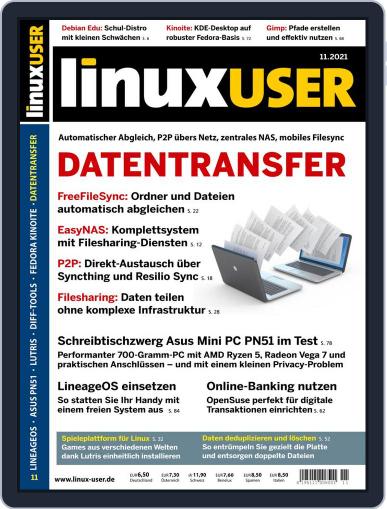 LinuxUser November 1st, 2021 Digital Back Issue Cover