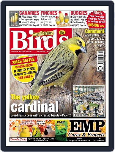 Cage & Aviary Birds October 20th, 2021 Digital Back Issue Cover