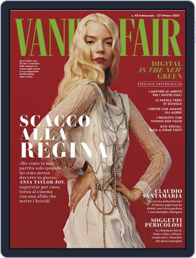 Vanity Fair Italia October 27th, 2021 Digital Back Issue Cover